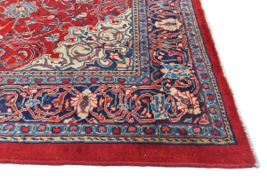 Vintage Red Floral Traditional 7X10 Mahal Persian Rug