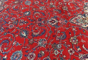 Vintage Red Floral Classic 10X12 Shahrbaft Persian Rug