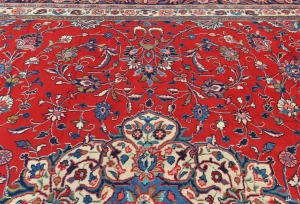 Vintage Red Floral Classic 10X12 Shahrbaft Persian Rug