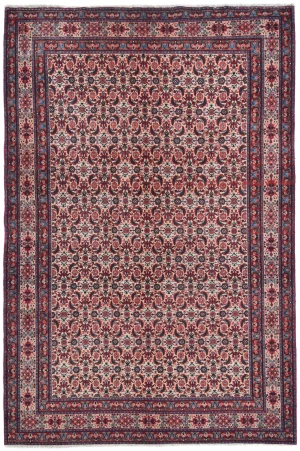 Vintage Cream Allover Traditional 6X10 Mood Persian Rug