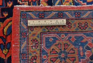 Vintage Orange-red Tribal Geometric 8X11 Viss Persian Rug