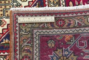 Vintage Rusty Beige Floral Traditional 10X13 Tabriz Persian Rug