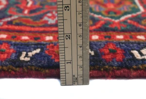 Vintage Red Floral 7X10 Heriz Persian Rug