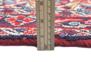 Vintage Red Floral Traditional 7X10 Hamedan Persian Rug