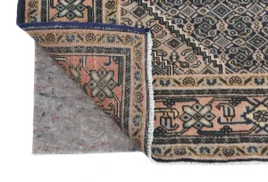 Semi Antique Plum Traditional 5X10 Ardabil Persian Rug