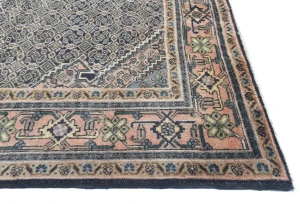 Semi Antique Plum Traditional 5X10 Ardabil Persian Rug