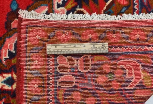 Vintage Red Tribal Floral 7'3X10'6 Lilian Persian Rug