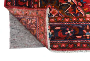 Vintage Red Tribal Floral 7'3X10'6 Lilian Persian Rug