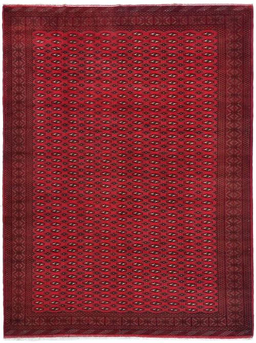 Vintage Red Tribal 8X11 Turkoman Persian Rug