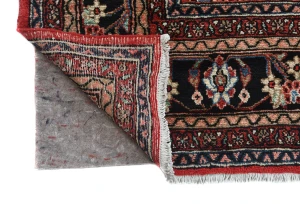 Vintage Red Tribal Floral 10X13 Hamedan Persian Rug