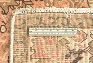 Semi Antique Muted Colors Geometric 5'5X7'4 Heriz Persian Rug