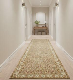 Semi Antique Muted Colors Tribal 3X10 Hamedan Persian Runner Rug