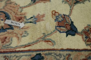 Vintage Cream Classic 7X10 Tabriz Persian Rug