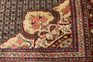 Raw Umber Tribal 6'5X10 Koliaie Persian Rug