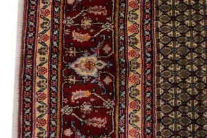 Raw Umber Tribal 6'5X10 Koliaie Persian Rug