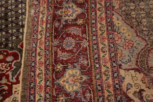 Raw Umber Tribal 6'5X10 Koliaie Persian Rug