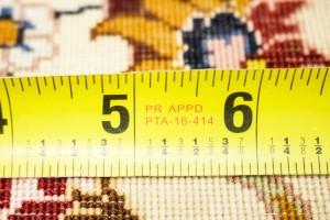 Cream Classic 5'5X5'5 Tabriz Persian Rug