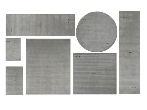 Grey TRibal Pictorial Gabbeh Modern Rug in All Size