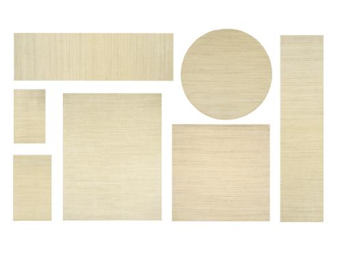 Oatmeal Solid Gabbeh Modern Rug in All Size