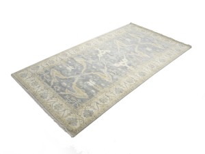 Gray Floral 8X16 Oushak Oriental Rug