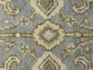 Gray Floral 3X20 Oushak Chobi Oriental Runner Rug