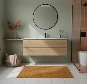 Orange 2X3 Solid Gabbeh Modern Oriental Rug