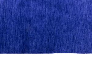 Royal Blue Solid Modern 4X6 Gabbeh Oriental Rug