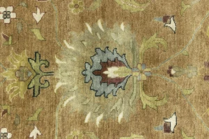 Light Rust Floral 12X15 Osh Chobi Oriental Rug