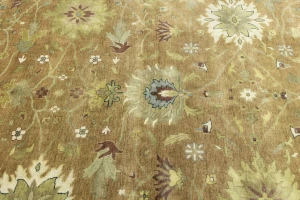 Light Rust Floral 12X15 Osh Chobi Oriental Rug