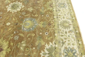 Light Rust Floral 12X15 Osh Chobi Oriental Rug