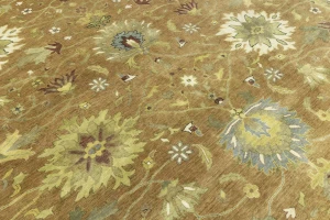 Light Rust Floral 12X15 Osh Chobi Oriental Rug