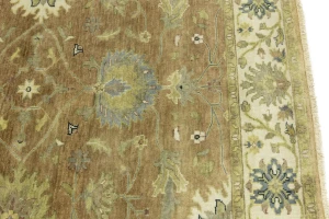 Light Rust Floral 5x8 Osh Chobi Oriental Rug