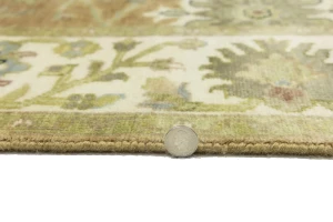 Light Rust Floral 5x8 Osh Chobi Oriental Rug