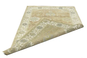 Light Rust Floral 5x8 Osh Chobi Oriental Rug