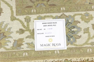 Light Rust Floral 5x8 Osh Chobi Oriental Rug