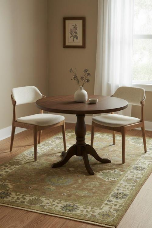 Light Rust Floral 5x8 Osh Chobi Oriental Rug