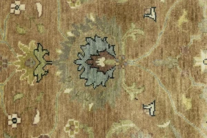 Light Rust Floral 5x8 Osh Chobi Oriental Rug