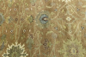 Light Rust Floral 5x8 Osh Chobi Oriental Rug