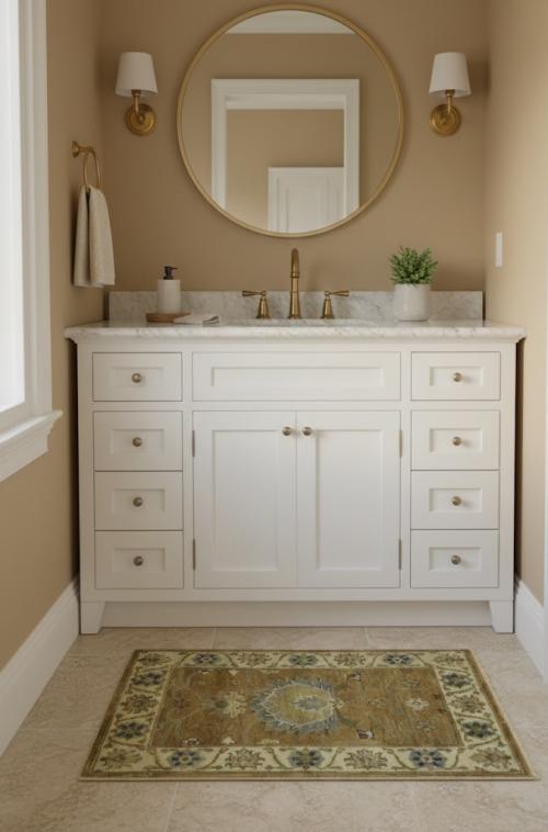 Rust Orange Floral 2X3 Osh Chobi Oriental Rug