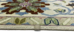 Cream Floral 10X14 Osh Chobi Peshawar Oriental Rug