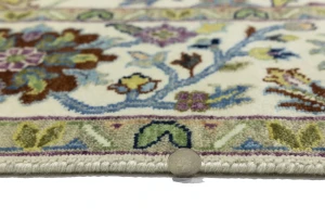 Cream Floral Traditional 8X10 Osh Chobi Oriental Rug