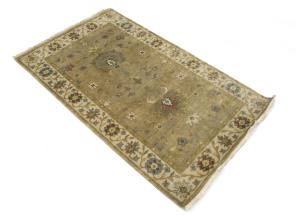 Tan Floral Osh Chobi Peshawar Oriental All Size