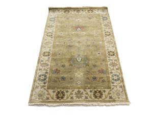 Tan Floral Osh Chobi Peshawar Oriental All Size