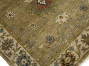 Tan Floral Osh Chobi Peshawar Oriental All Size