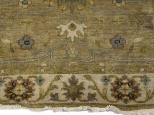 Tan Floral Osh Chobi Peshawar Oriental All Size