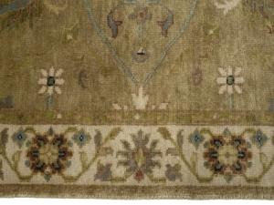 Tan Floral Osh Chobi Peshawar Oriental All Size