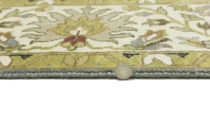 Blue-gray Floral Transitional 8X10 Osh Chobi Oriental Rug