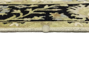 Cream Floral Transitional 6X9 Oushak Chobi Oriental Rug