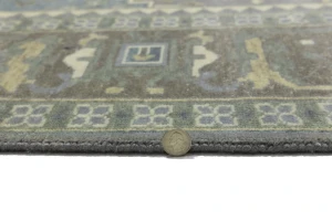 Taupe Tribal 9x12 Indo-Joshaghan Oriental Rug