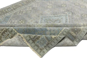 Taupe Tribal 9x12 Indo-Joshaghan Oriental Rug
